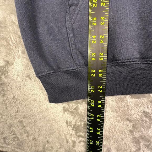 Vintage Kenpo Outer Banks Lifeguard Off-Duty Save Yourself Navy Hoodie Size L - Picture 4 of 5